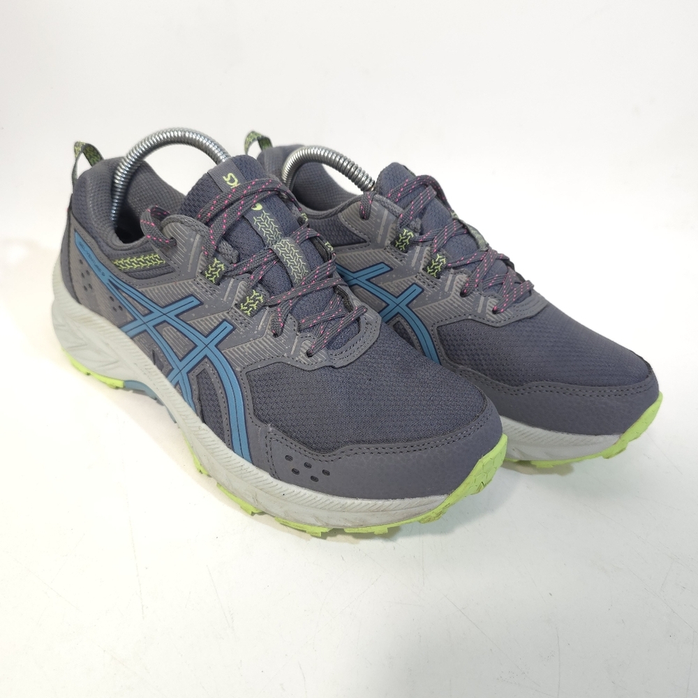ASICS Gel-Venture 8 Trail Running Shoes Women’s Gray Blue Size 7.5 1012B313